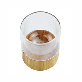 200ml竹玻璃酒杯-雙層玻璃杯_1